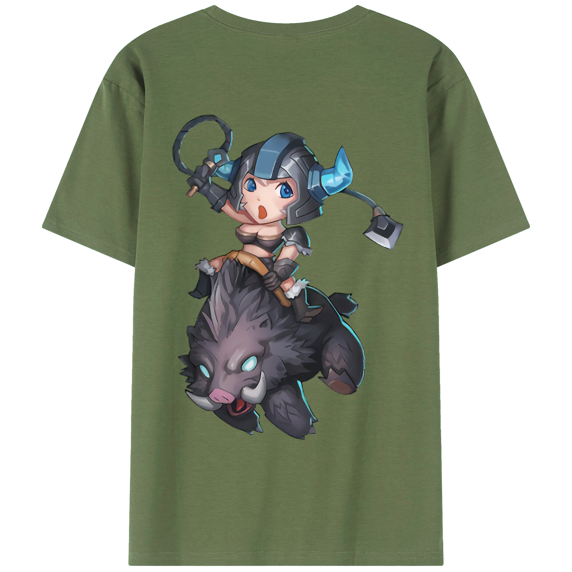 （画像用） リーグ・オブ・レジェンド League of Legends LOL 綿100％ メンズ半袖Tシャツ（バックプリント） 通気性